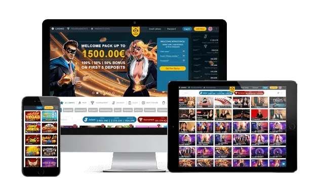 powercasino website screens
