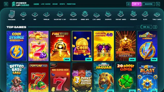 powerup casino games