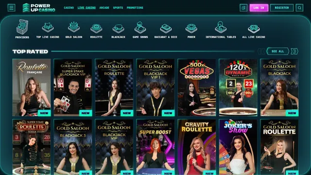 powerup casino live games