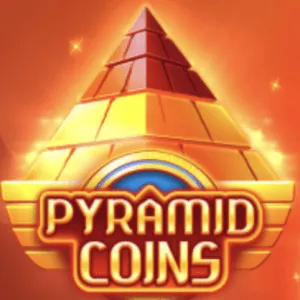 pyramid coins slot icon