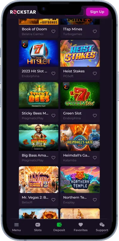 rockstar casino phone slots games