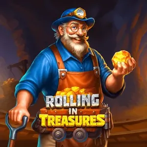 rolling in treasures slot icon