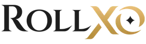 rollxo casino logo