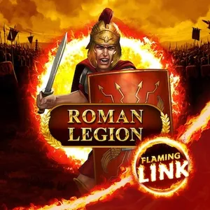roman legion flaming link slot icon