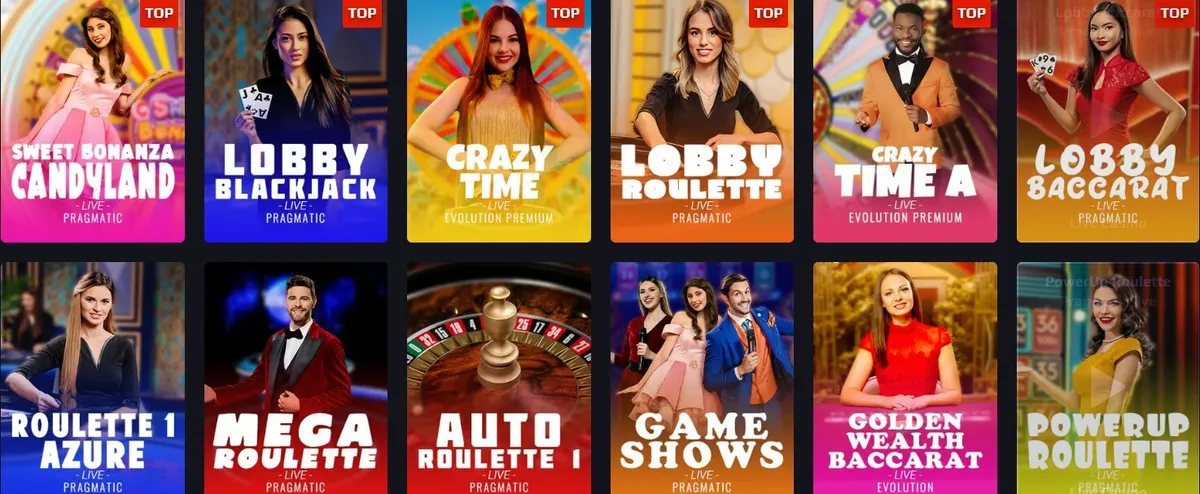 roostake casino live games