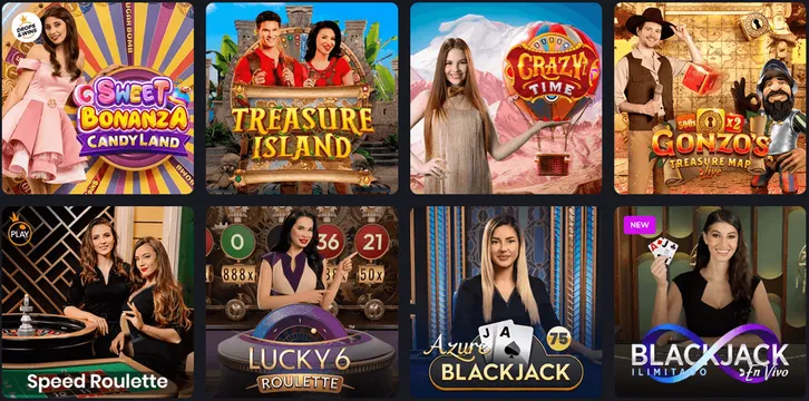 scream casino live games