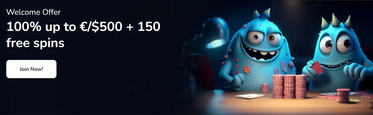 scream casino welcome bonus