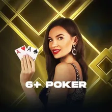 six plus poker game icon