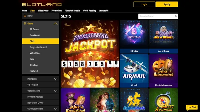 slotland casino games