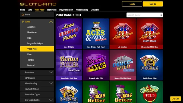 slotland casino live games