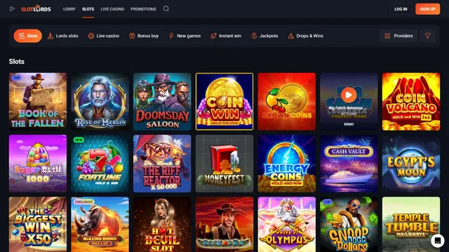slotlords casino games