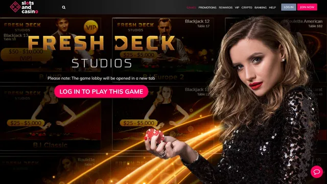 slots and casino live games