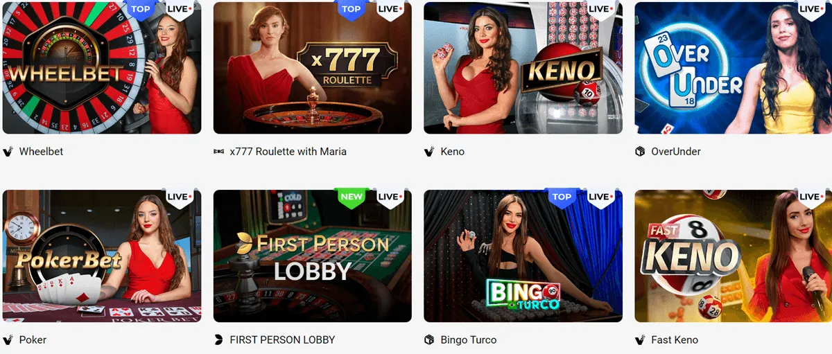 slottica casino live games