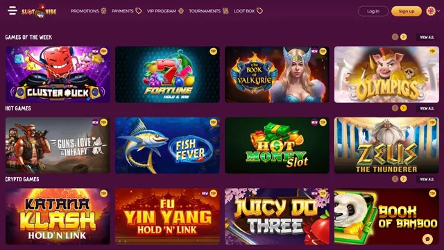 slotvibe casino games