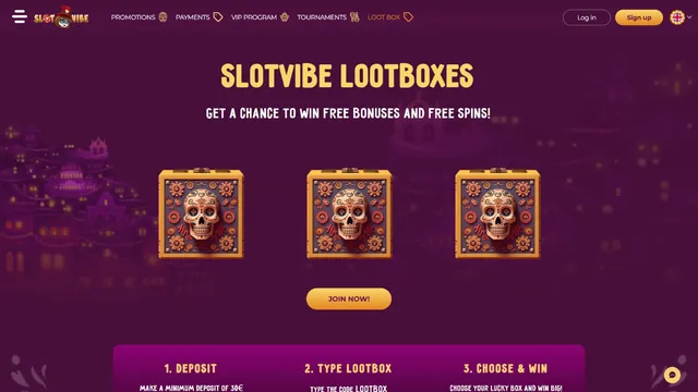 slotvibe casino lotteries