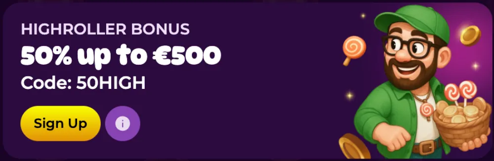 spinania casino highroller bonus icon