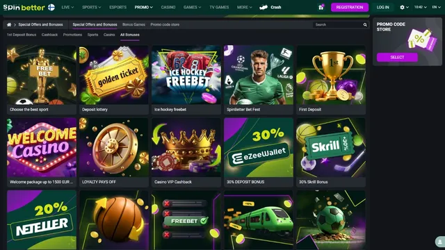 spinbetter casino promotions