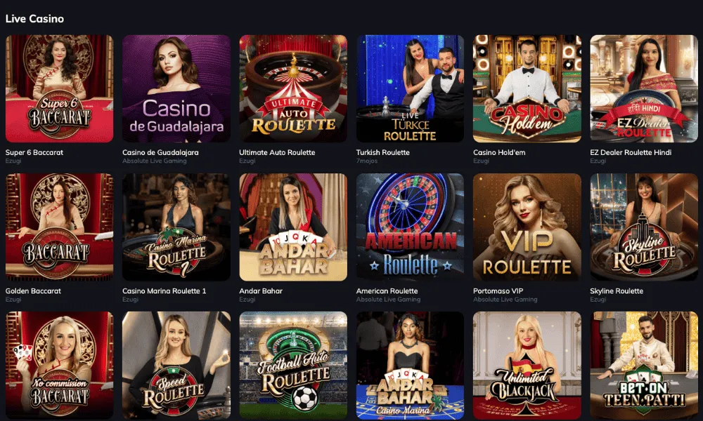 spinempire casino live games icon