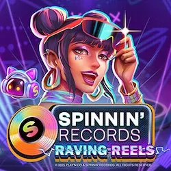 spinnin records raving reels slot icon