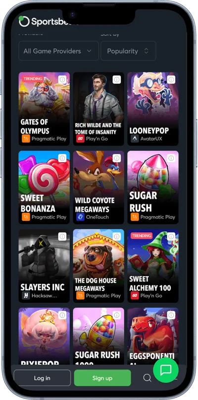 sportsbet casino phone slots