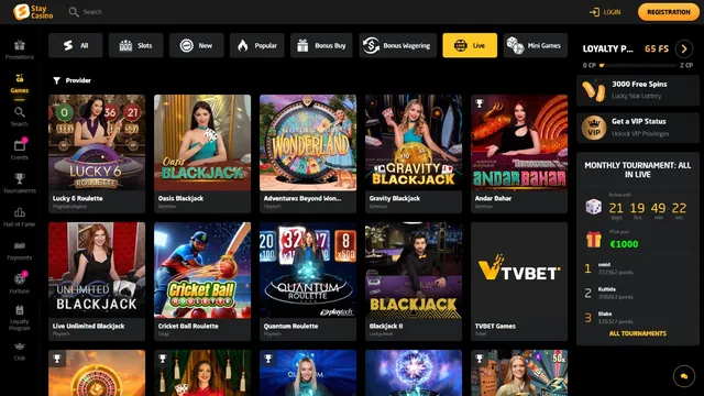 staycasino casino live games