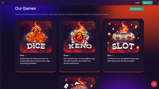 sunfire casino games