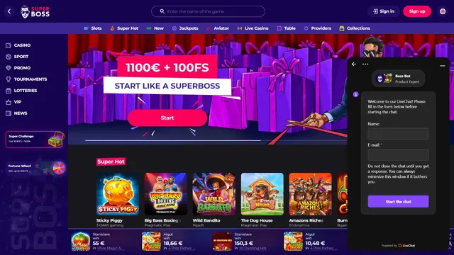 superboss casino support