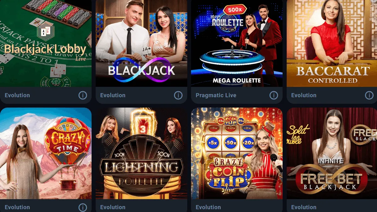thunderpick casino live games
