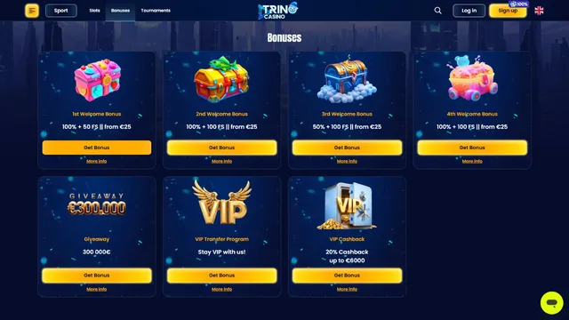 trino casino promotions