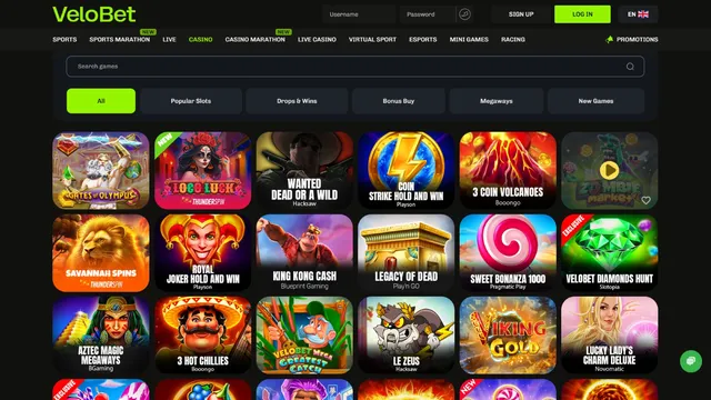velobet.win casino games