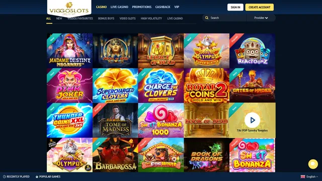 viggoslots casino games