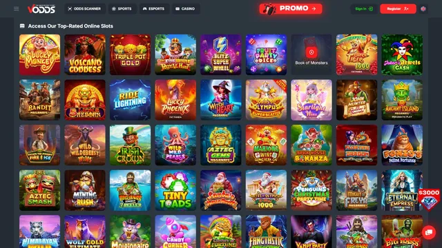 vodds casino games