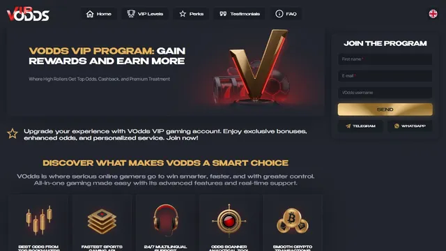 vodds casino vip club