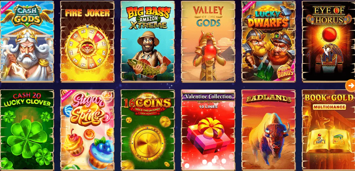 wazamba casino games
