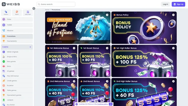 weiss casino promotions