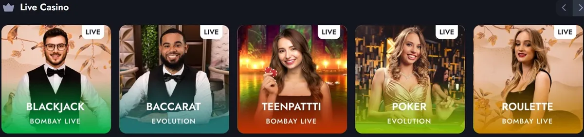 whale casino live games