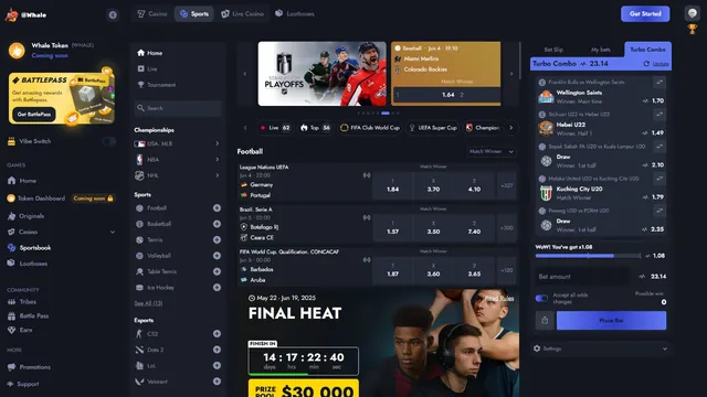 whale.io sportsbetting