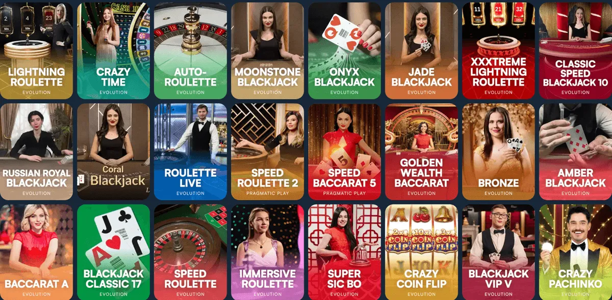 wild io casino live games