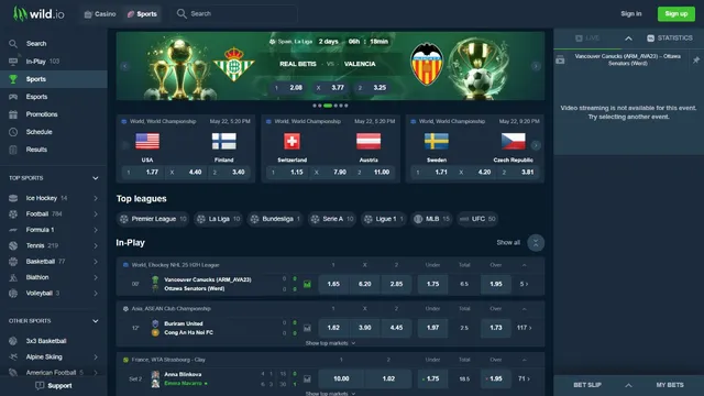 wild.io sportsbetting