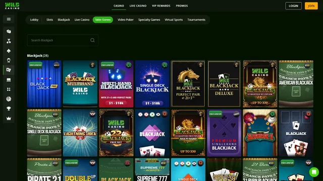 wildcasino poker