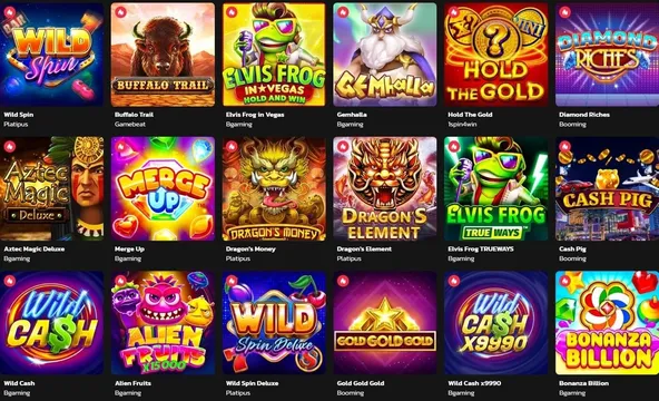 wildcoins casino games