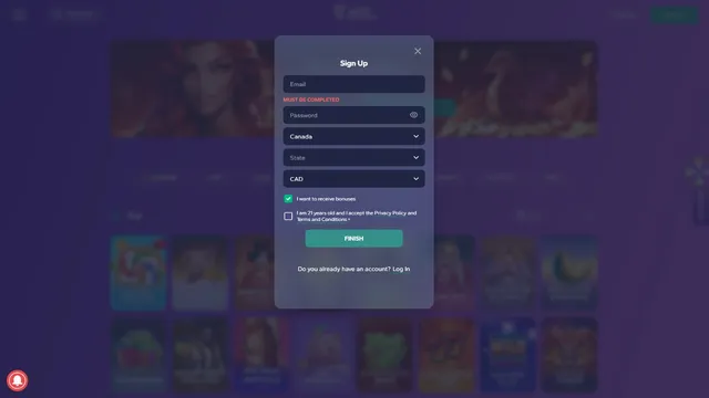 wildtornado casino registration