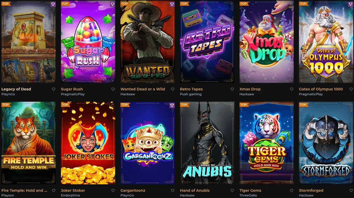 windetta casino games