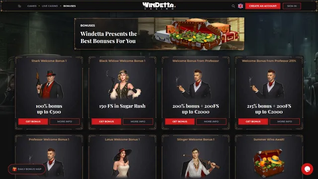 windetta casino promotions