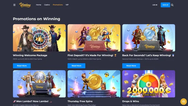 winning casino promotions