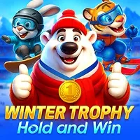 winter trophy hold and win slot icon
