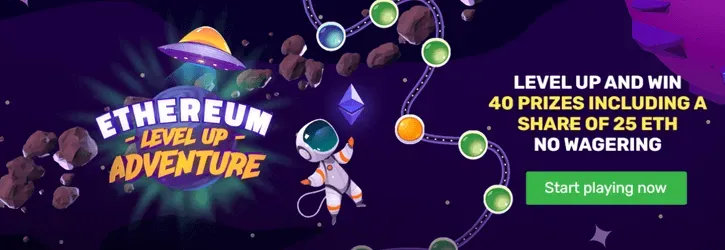 winz casino ethereum adventure promo