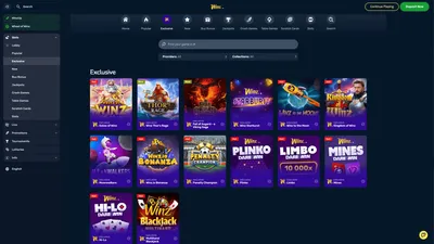 winz casino exclusive games icon v2
