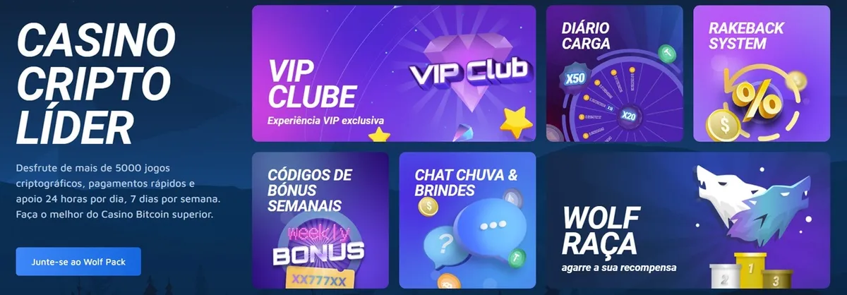 wolfbet casino welcome bonus pt