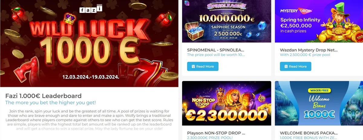 wolfy casino promotions